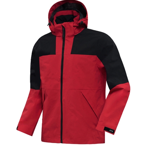 후드배색 고탄력 필름 자켓 바람막이(4COLOR)