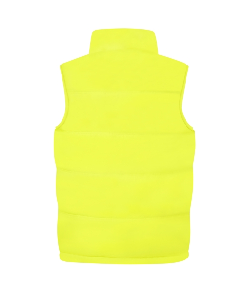 양면패딩조끼 형광노랑X블랙