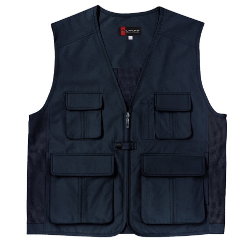 SBL-2320 스냅 망사 조끼 (7COLOR)