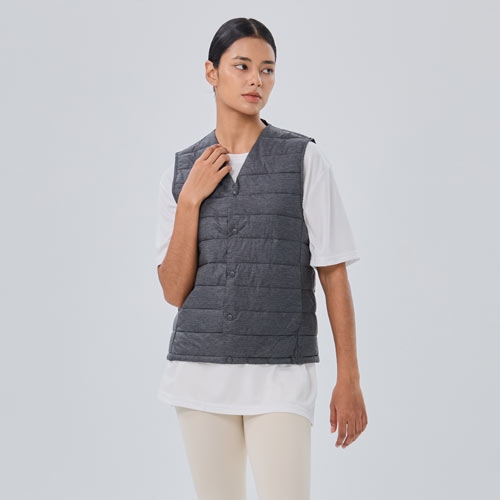 SBD-2931W 다운 보카시 패딩 조끼 (5COLOR)