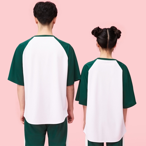 BT-204 오징어게임 반티 그린 야구복