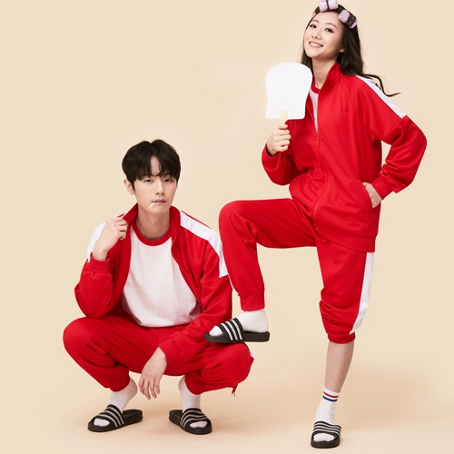 오징어게임 트레이닝복 레드