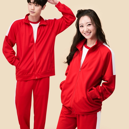 오징어게임 트레이닝복 레드