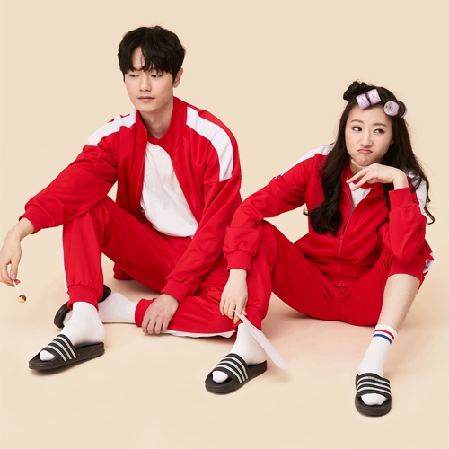 오징어게임 트레이닝복 레드