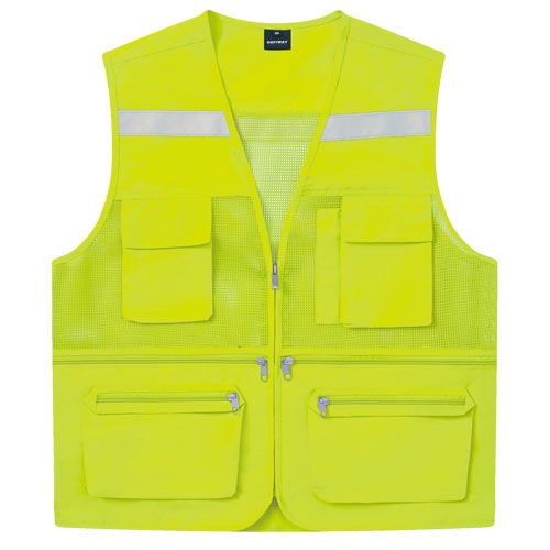 SBD-2115 타스란 반사 망사 조끼 (7COLOR)