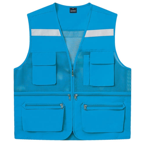 SBD-2115 타스란 반사 망사 조끼 (7COLOR)