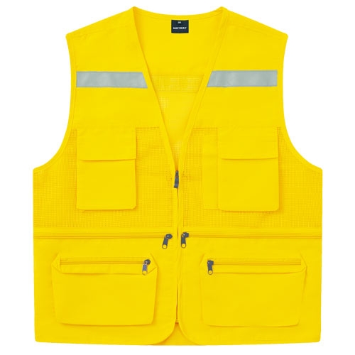 SBD-2115 타스란 반사 망사 조끼 (7COLOR)