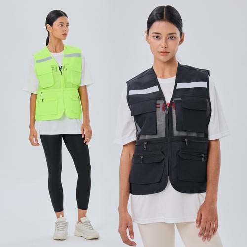 SBD-2115 타스란 반사 망사 조끼 (7COLOR)