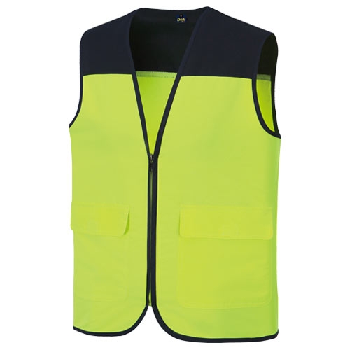 SBD-2330 타스란 배색 조끼 (5COLOR)