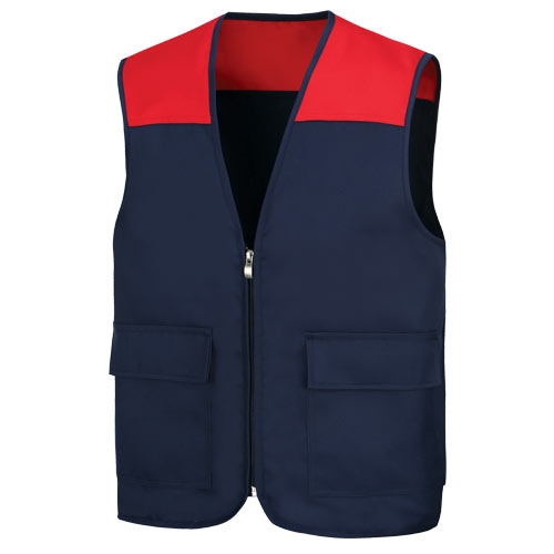 SBD-2331 T/C 배색 조끼 (6COLOR)