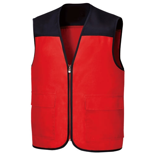 SBD-2331 T/C 배색 조끼 (6COLOR)