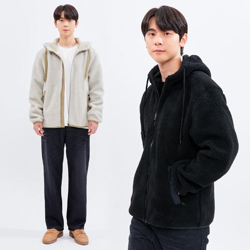 SBL-6490 헤비 후드 플리스 자켓 (4COLOR)