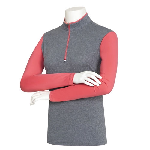 SBN-154 스판덱스 여성 반집업 (3COLOR)