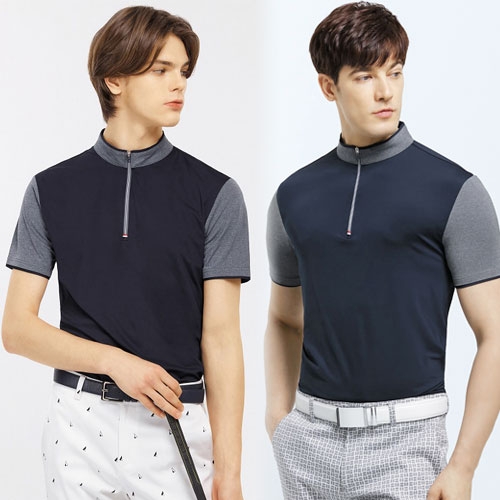 SBN-153 스판덱스 남성 반집업 (3COLOR)