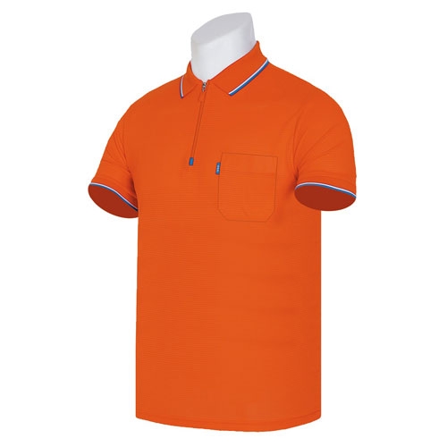 SBN-116 니즈 지퍼 카라티 긴팔/반팔 (6COLOR)