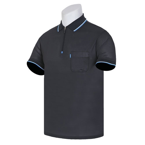 SBN-116 니즈 지퍼 카라티 긴팔/반팔 (6COLOR)