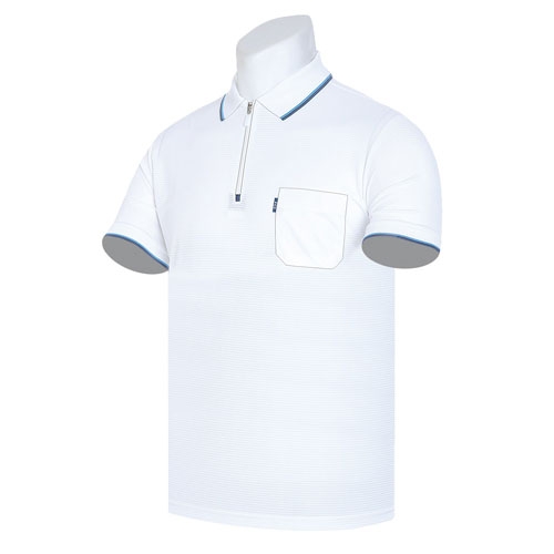 SBN-116 니즈 지퍼 카라티 긴팔/반팔 (6COLOR)