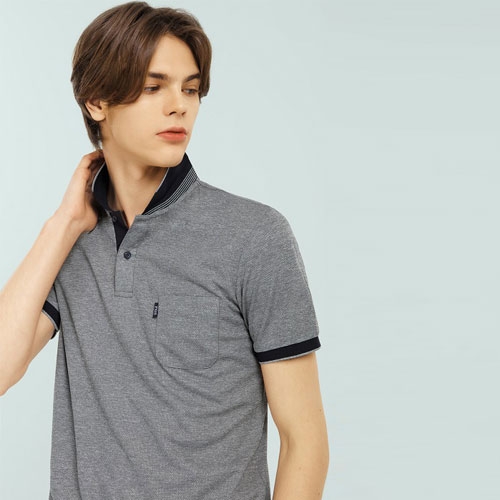 SBN-165 쿨렉스 배색 카라티 (4COLOR)