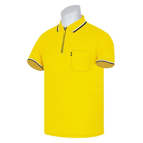 SBN-101 프레시 지퍼 카라티 긴팔/반팔 (10COLOR)