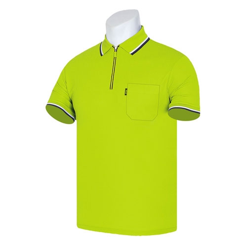 SBN-101 프레시 지퍼 카라티 긴팔/반팔 (10COLOR)