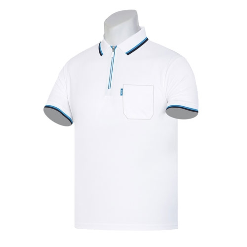 SBN-101 프레시 지퍼 카라티 긴팔/반팔 (10COLOR)