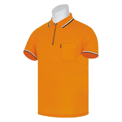 SBN-101 프레시 지퍼 카라티 긴팔/반팔 (10COLOR)