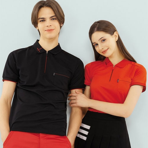 SBN-113 쿨론 엠보지퍼 스티치 긴팔/반팔 (5COLOR)