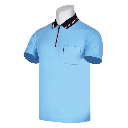 SBN-138 에어로쿨 지퍼 카라티 긴팔/반팔 (6COLOR)