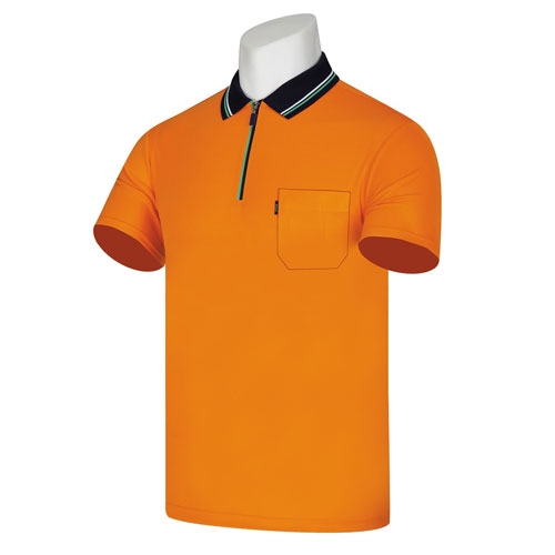 SBN-138 에어로쿨 지퍼 카라티 긴팔/반팔 (6COLOR)