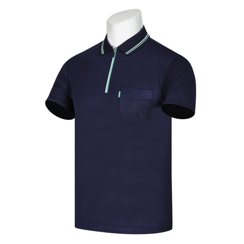 SBN-138 에어로쿨 지퍼 카라티 긴팔/반팔 (6COLOR)