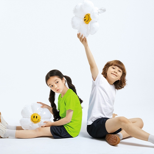 SBN-301 에어로쿨 아동용 라운드티 (13COLOR)