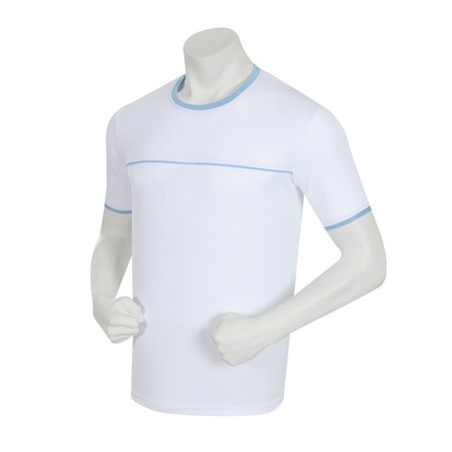 SBN-304 에어로쿨 배색 라운드 반팔 (5COLOR)