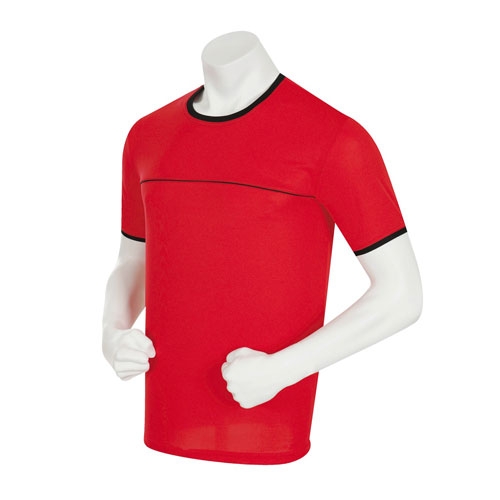 SBN-304 에어로쿨 배색 라운드 반팔 (5COLOR)