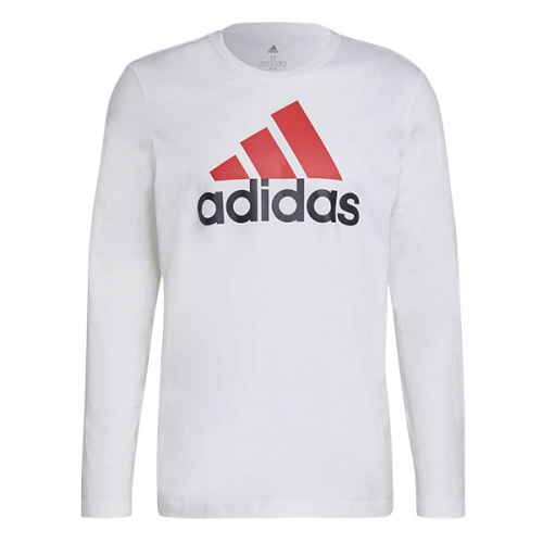 아디다스 BL 에센셜 롱슬리브 티셔츠 (화이트)