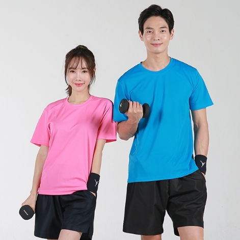 822-823 SET 헬스복 반팔 상하세트