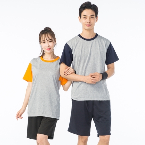 357-358 SET 헬스복 반팔 상하세트