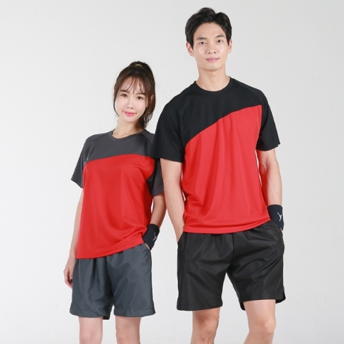 703-704 SET 헬스복 반팔 상하세트