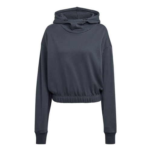 아디다스 SL 크랍 후디W (카본그레이)