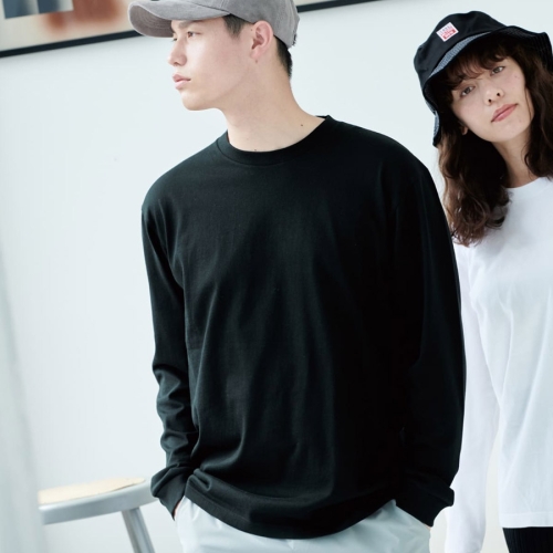 00110-CLL 베이직 라운드 긴팔 티셔츠 (5COLOR)