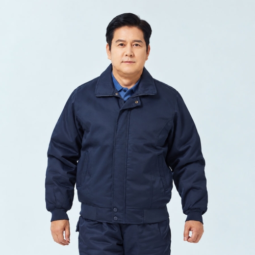 ED-3 동계 작업복 점퍼 네이비 방수 방오 단체 근무복