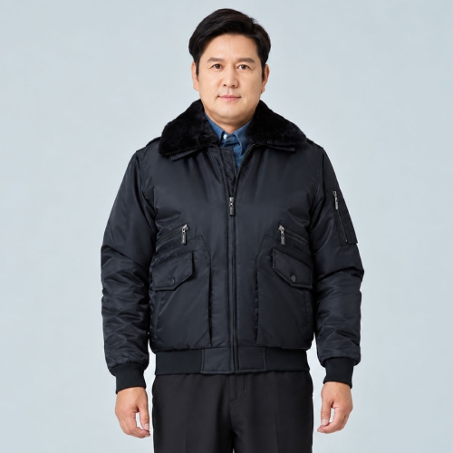 PGN-5 겨울 작업복 방한점퍼 탈부착 털카라 단체복