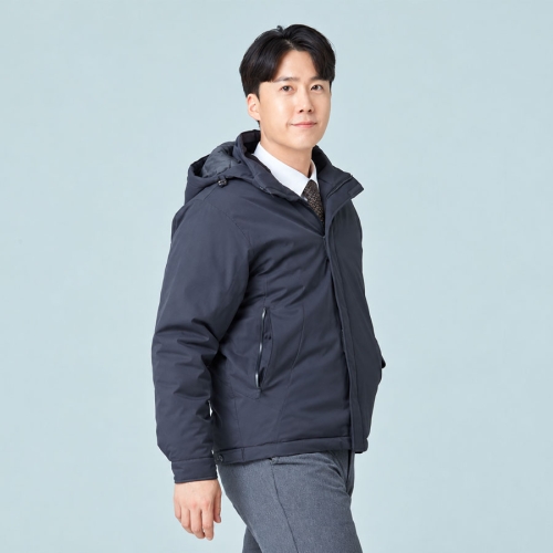 W-797 스트레치 방한점퍼 웰론 겨울작업복 단체복
