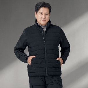 W-2492 겨울 방한점퍼 누빔점퍼 발열안감 기모 작업복