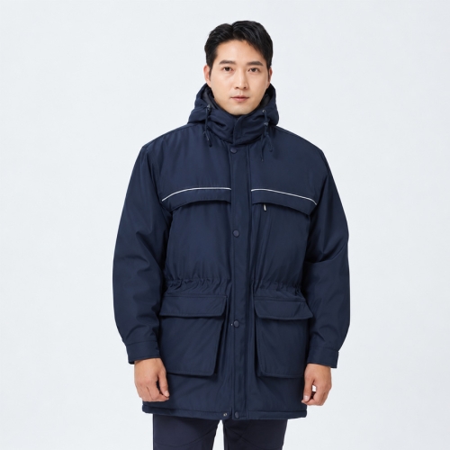 NS-1 겨울 방한점퍼 폴라폴리스 기모안감 작업복 회사 단체복