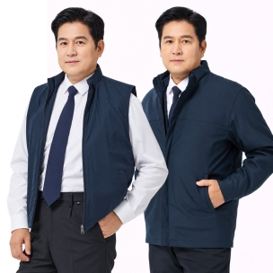 A-030 3IN1 겨울 방한점퍼 울터치 내피분리형 작업복 단체복