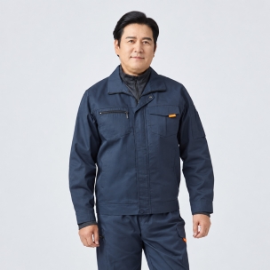 A-342 사계절 작업복 점퍼 청록색 TR 근무복 단체복