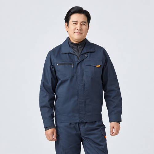 A-342 사계절 작업복 점퍼 청록색 TR 근무복 단체복
