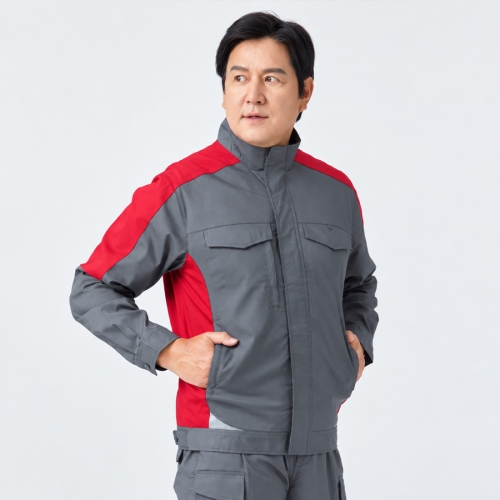 A-2032 춘하 스트레치 작업복 점퍼 신축성 단체 근무복