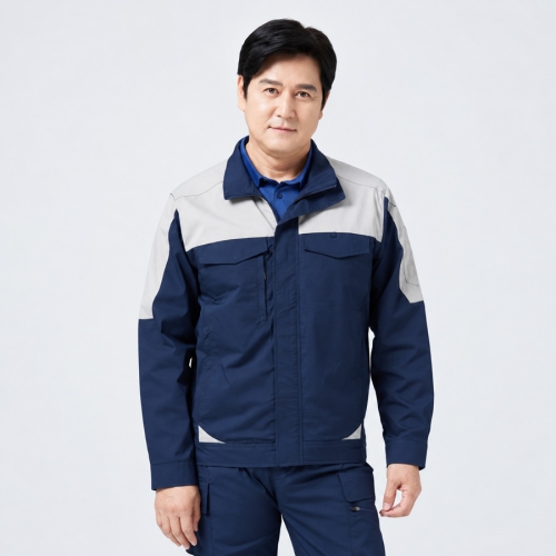 A-2031 춘하 스트레치 작업복 점퍼 신축성 단체 근무복