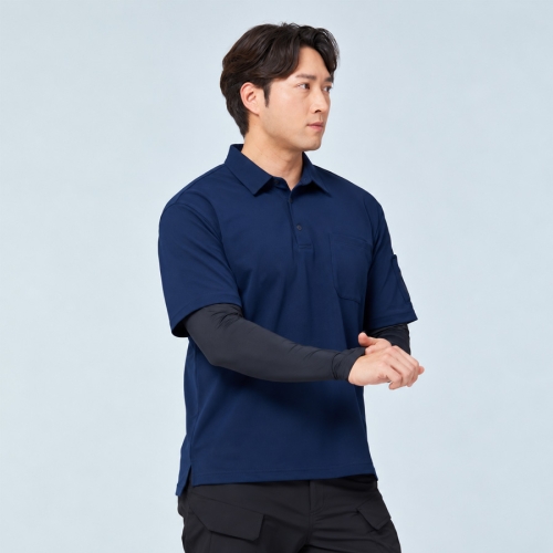 TL-02 냉감 UV차단 소매 작업복 여름 기능성 반팔티 단체복